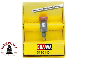 1:87 Brawa 5446 Telekom Telefonzelle offen cabina telefónica H0 escala ho 00