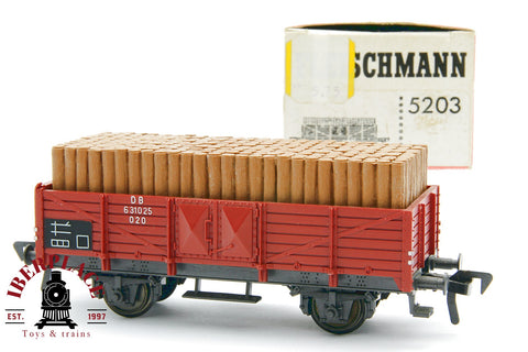1:87 DC Fleischmann 5203 Güterwagen vagón mercancías DB 631025 H0 escala ho 00