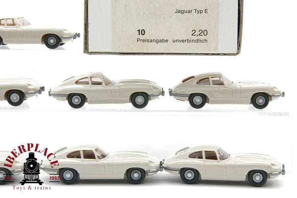 1/87 NEW Wiking 22 10x Jaguar Typ E PKW coches cars H0 00 escala