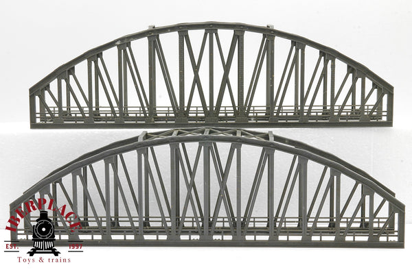 1:87 Märklin 2x Bogenbrücke unvollständig Puentes en arco incompletos H0 escala ho 00