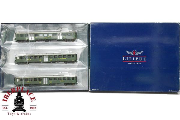 1:87 NEW DC Liliput L350034 Reisezugwagenset SBB Ep III vagones pasajeros H0 escala ho 00