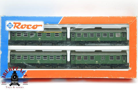 1:87 DC Roco 44047 Personenwagen-Set 3-Achser Umbauwagen DB vagones pasajeros H0 escala ho 00