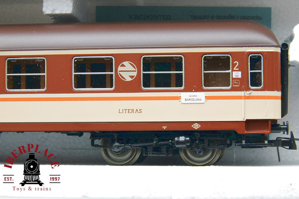1:87 DC Roco 4101C Set Personenwagen Gepäckwagen RENFE R.N vagones pasajeros H0 escala ho 00