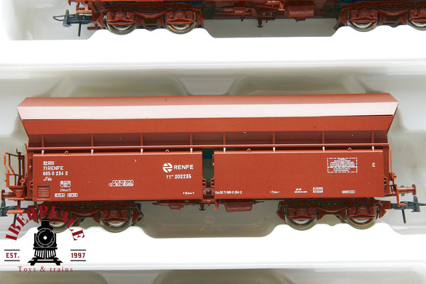 1:87 NEW DC Roco 44193 Güterwagen-Set RENFE R.N vagones mercancías H0 escala ho 00