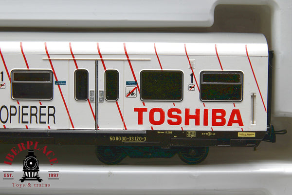 1:87 DC Roco 44020 S-Bahn Wagen Set TOSHIBA incl Steuerwagen vagones pasajeros H0 escala ho 00
