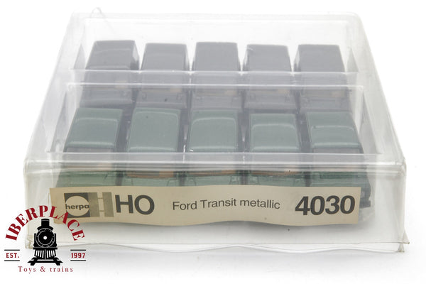 1/87 Herpa 4030 PKW Ford Transit metallic Coches furgones escala ho 00