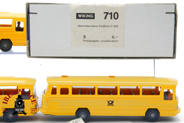 1/87 WIKING 710 Mercedes Benz Postbus 302 buses escala ho 00