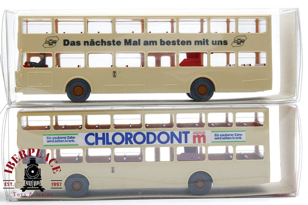 1/87 WIKING 4x 730 MAN SD Berlin Bus 200 Buses escala ho 00