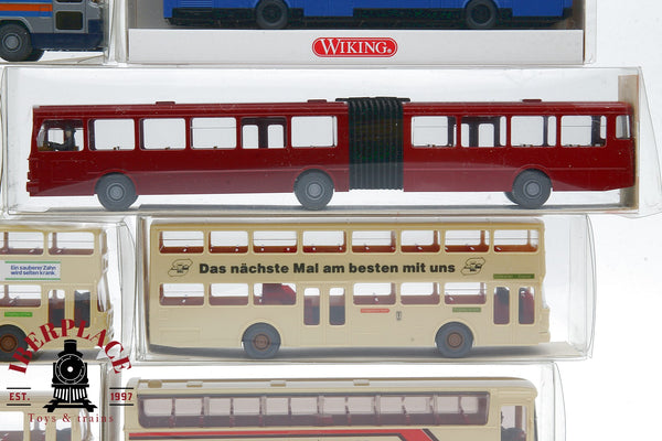 1/87 WIKING 15x 730 873 712 705 MAN SD Berlin Bus 200 Reisebus Mercedes MB escala ho 00