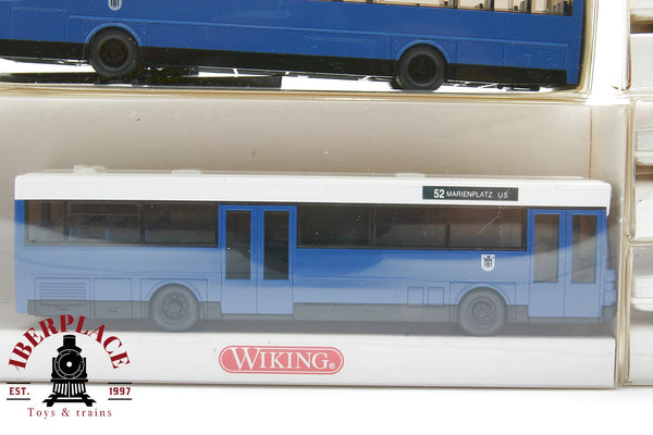 1/87 WIKING 5x 191 703 PKW BMW cabriolet Buses Stadtbus MAN escala ho 00