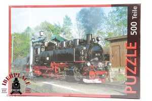 NEW Fichtelbergbahn Puzzle 500 Teile Dampflok Puzzle de locomotora 36x49