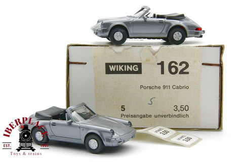 1/87 WIKING 162 2x Porsche 911 Cabrio coches car ho escala