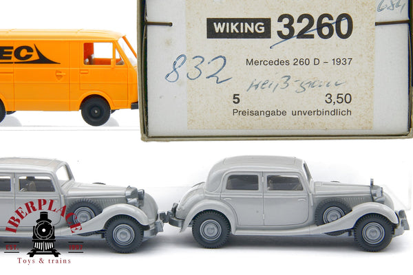 1/87 WIKING 3260 PKW Mercedes Benz 260D - 1937 coches car ho escala