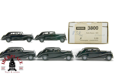 1/87 WIKING 3800 PKW Rolls Royce 1951 coches car ho escala