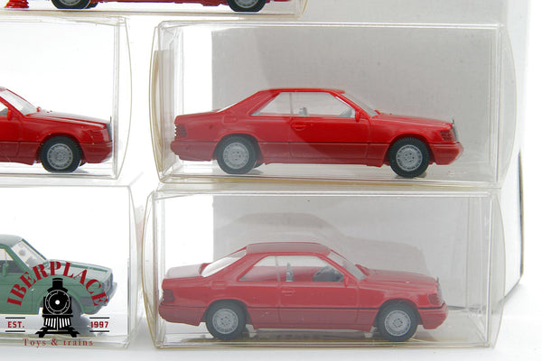 1/87 WIKING 13 143 04714 PKW 5x Mercedes MB 300 CE Coupe Volkswagen Caddy coches car ho escala