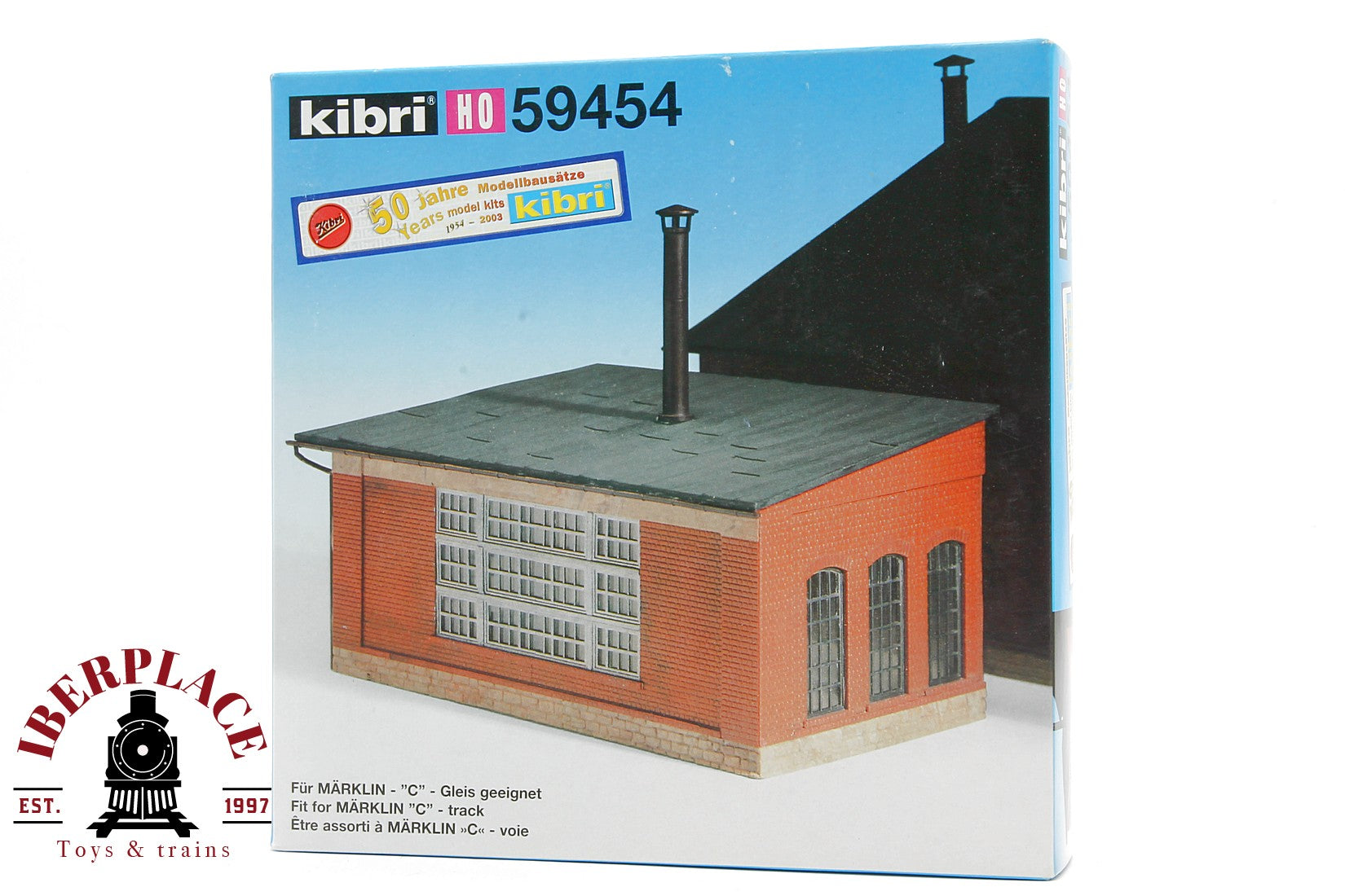 1:87 Kibri 59454 Ampliación de cobertizo 9x15.5x7.5cm H0 escala ho 00