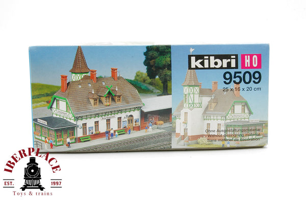 1:87 Kibri 9509 Bahnhof Burg Spreewald estación de tren 25x16x20cm H0 escala ho 00