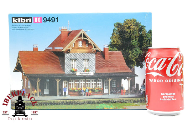 1:87 Kibri 9491 Bahnhof Paulinzella estación de tren 25,5x15,5x14cm H0 escala ho 00