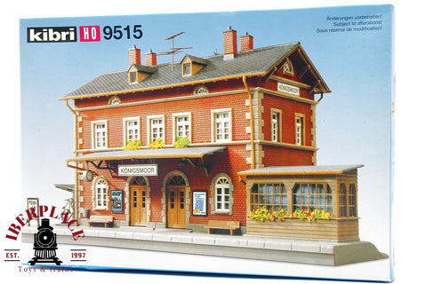 1:87 Kibri 9515 Bahnhof Königsmoor estacion de tren 25x15,5x14cm H0 escala ho 00