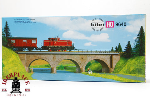 1:87 Kibri B-9640 Steinbogenbrücke Puente de arco de piedra 33.7x8x7cm H0 escala ho 00