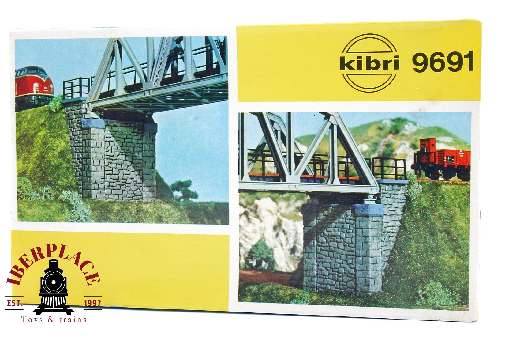 1:87 Kibri B-9691 Brückenkopf Bausatz muelle de puente H0 escala ho 00