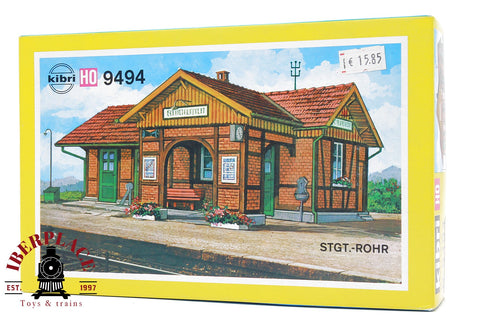 1:87 Kibri B-9494 Bahnhof Stuttgart Estación de tren 19x11x7.5cm  H0 escala ho 00