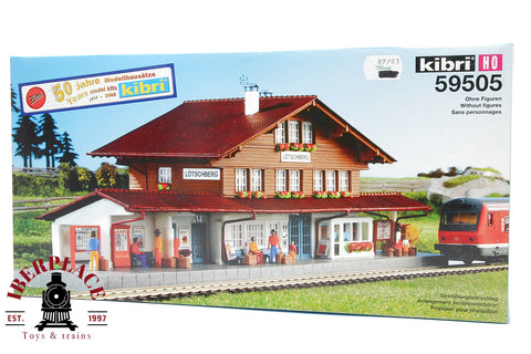 1:87 Kibri 59505 Bahnhof Löschberg estación de tren 34x12x12cm H0 escala ho 00