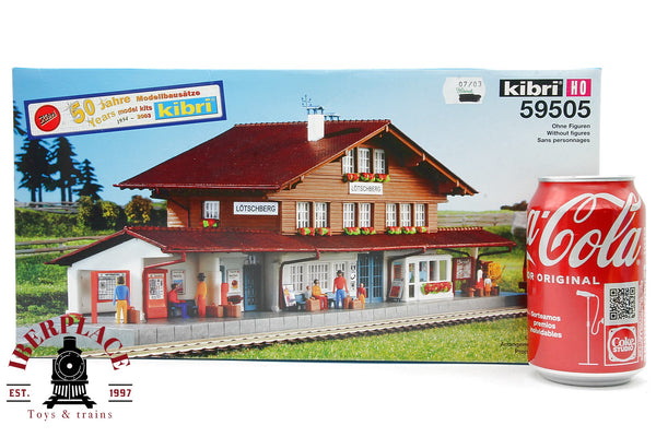 1:87 Kibri 59505 Bahnhof Löschberg estación de tren 34x12x12cm H0 escala ho 00