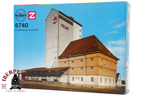 1:220 Kibri B-6740 Lagerhaus in kupfer Almacén de cobre 19.5x8.5x13.5cm Z escala
