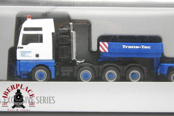 1/87 Herpa Exclusive series LKW Trans Tec MAN camión plataforma ho escala