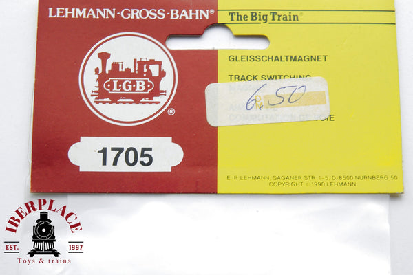 Escala G NEW 1705/17050 Gleisschaltmagnet imán de conmutación de vía Modelismo ferroviario