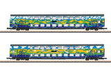 Märklin 87306 – Set de coches de dos pisos «Touristik» 1 · Imagen del fabricante