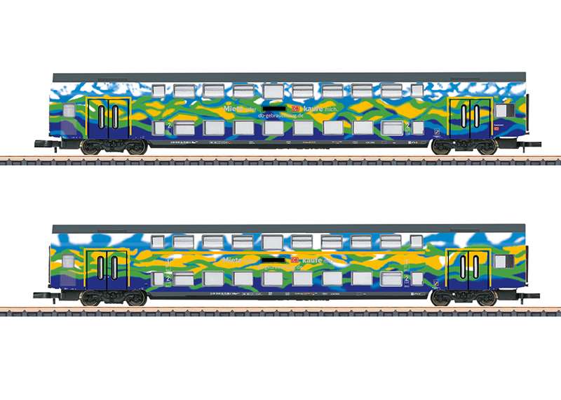 Märklin 87306 – Set de coches de dos pisos «Touristik» 1 · Imagen del fabricante