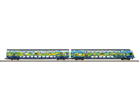 Märklin 87307 – Set «Touristik» 2 con coche de control · Imagen del fabricante