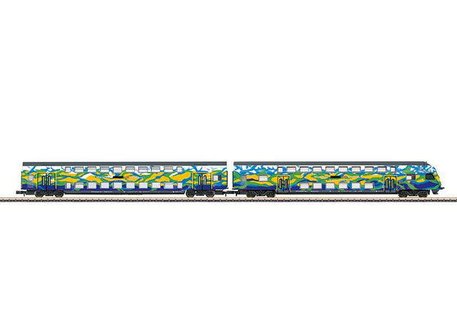Märklin 87307 – Set «Touristik» 2 con coche de control · Imagen del fabricante