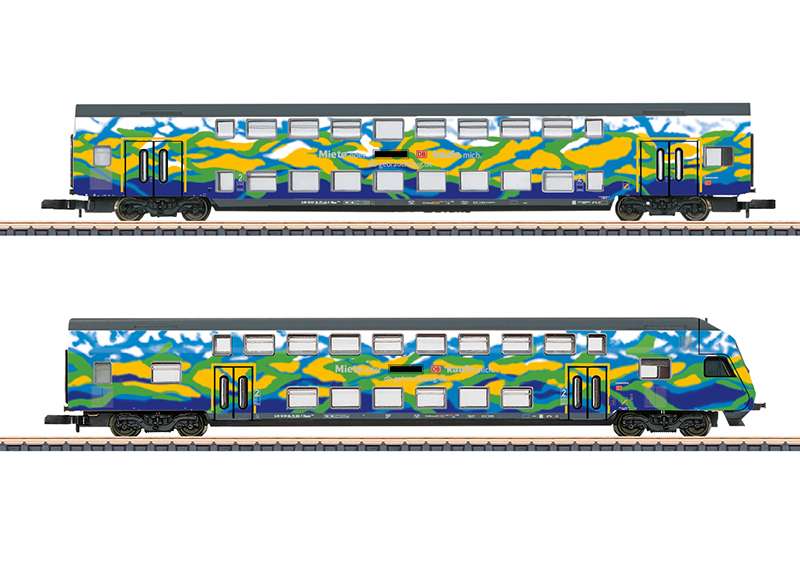 Märklin 87307 – Set «Touristik» 2 con coche de control · Imagen del fabricante