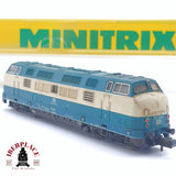 ♻️ 2 mano -  Minitrix 12079 Locomotora BR 221 DB N escala 1:160 TEN03