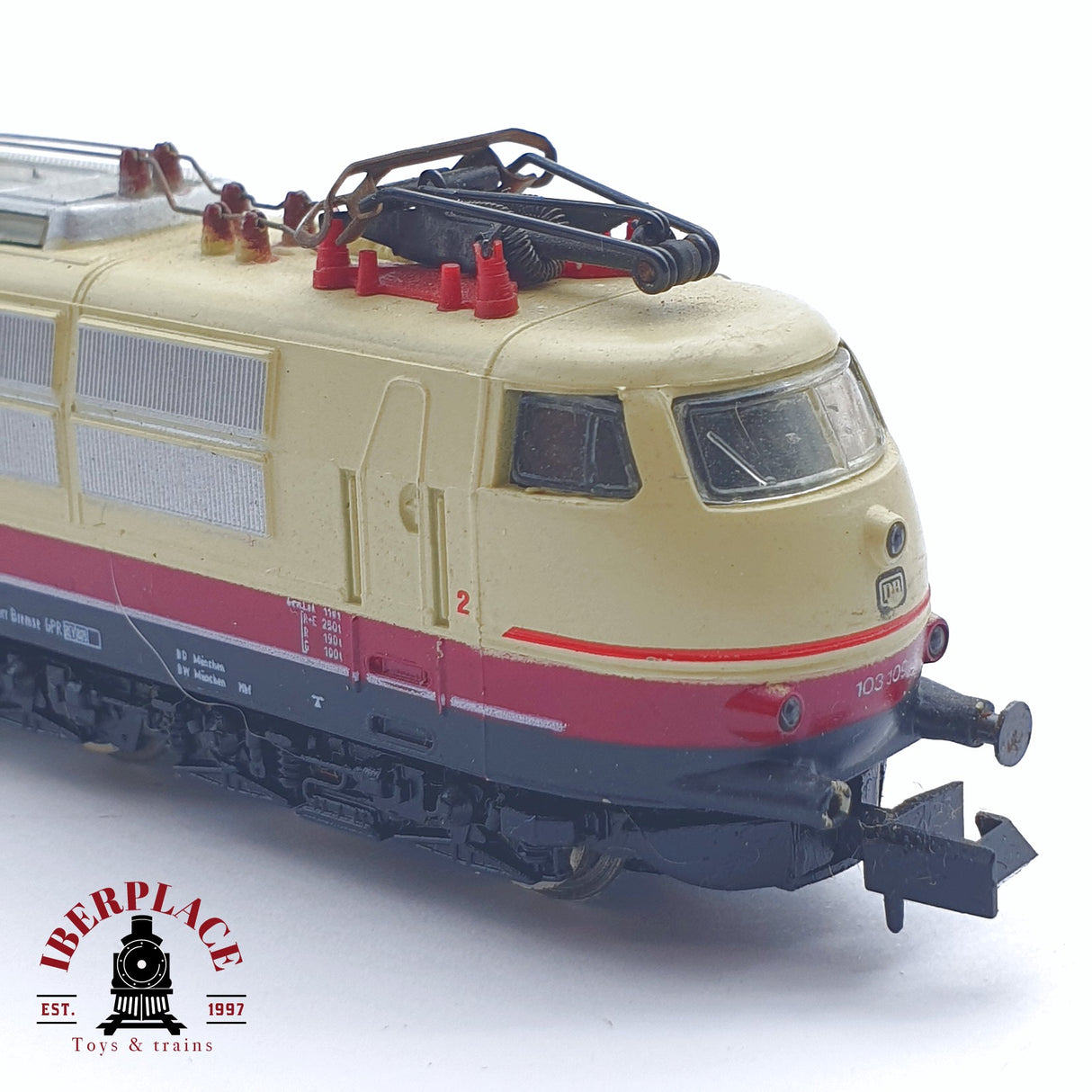 ♻️ 2 mano -  Arnold 2350 Locomotora BR 103 DB N escala 1:160 TEN03