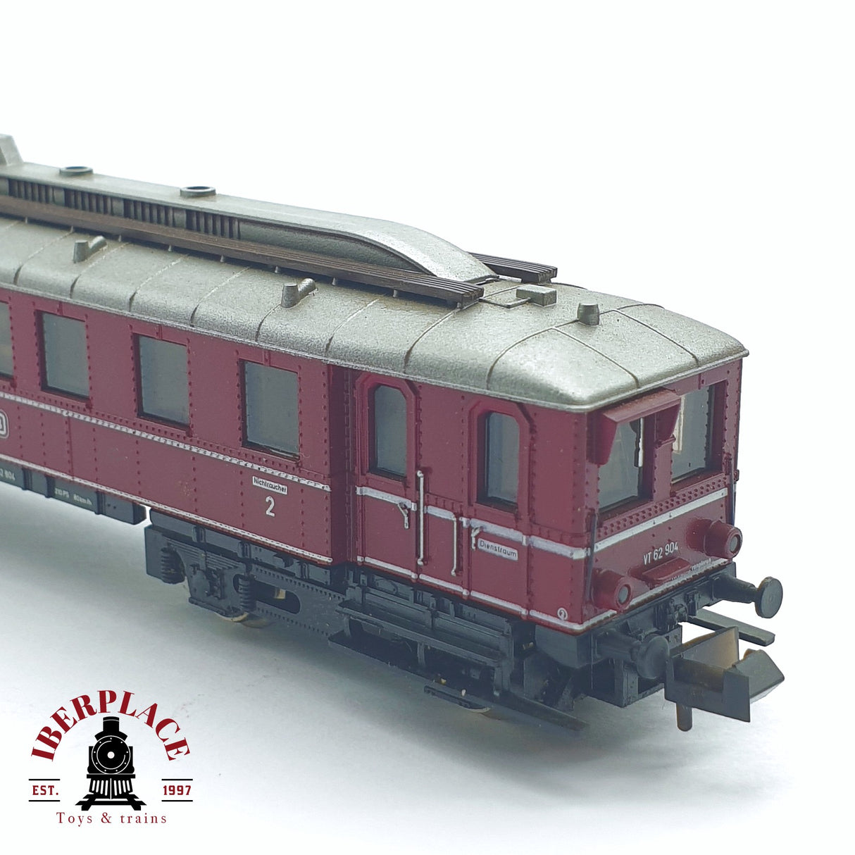 ♻️ 2 mano -  Minitrix 51 2096 00 Locomotora DB 62 904 N escala 1:160 TEN03