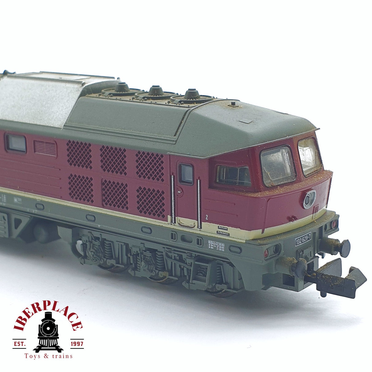 ♻️ 2 mano -  Minitrix 12845 Locomotora BR 132 DR N escala 1:160 TEN03