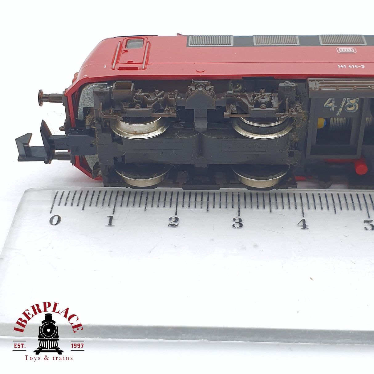 ♻️ 2 mano -  Fleischmann 7327 Locomotora BR 141 DB N escala 1:160 TEN03