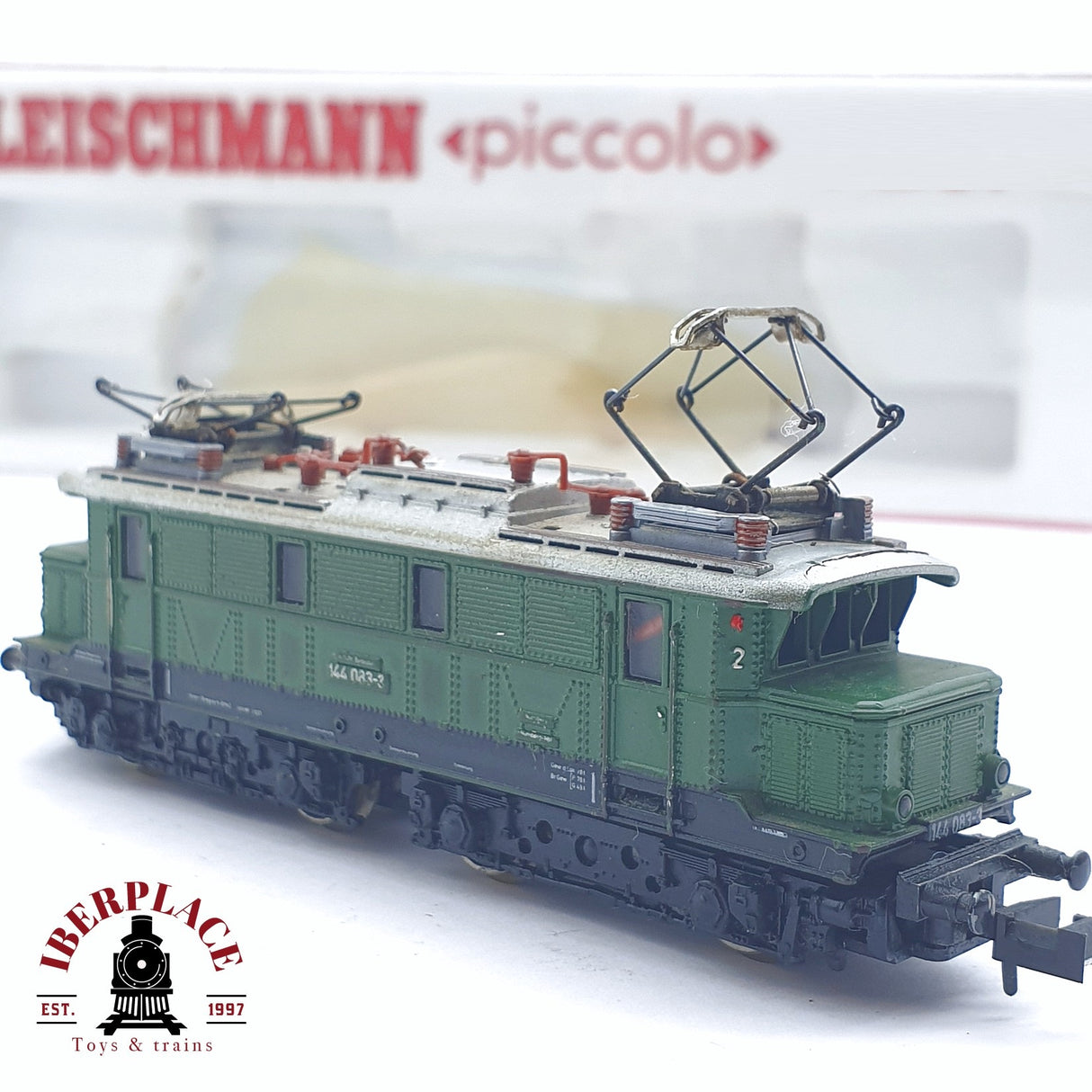 ♻️ 2 mano -  Fleischmann Locomotora BR 144 N escala 1:160 TEN03