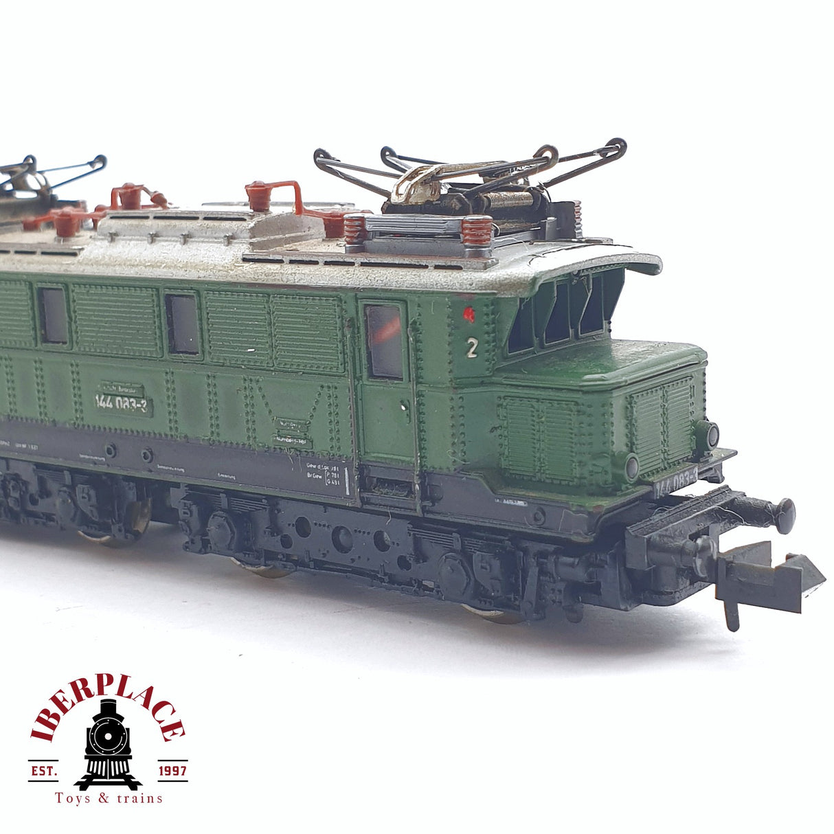 ♻️ 2 mano -  Fleischmann Locomotora BR 144 N escala 1:160 TEN03