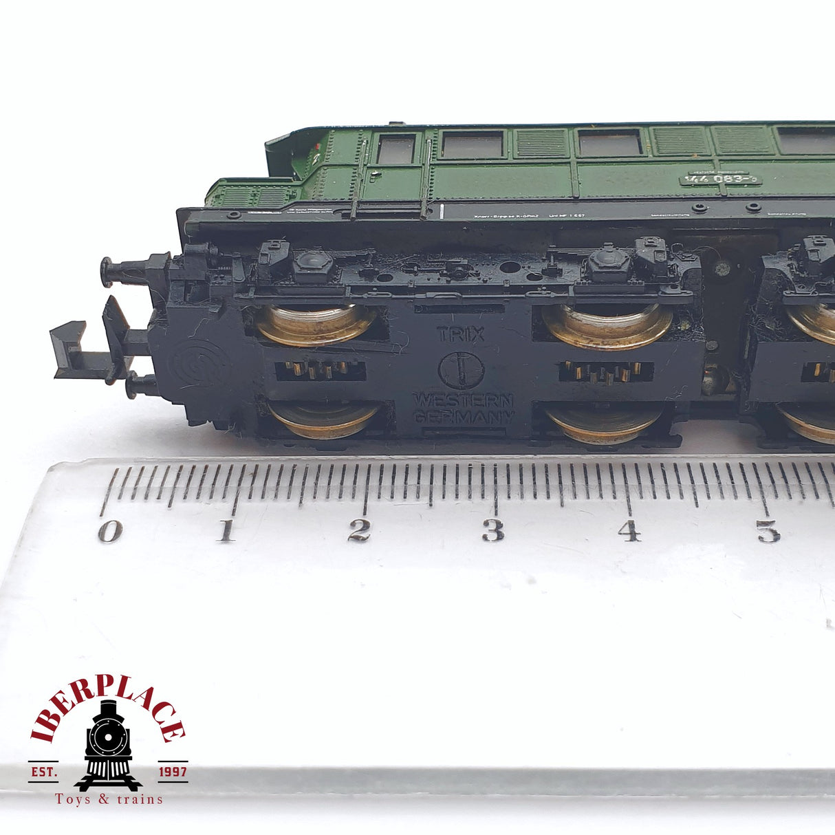 ♻️ 2 mano -  Fleischmann Locomotora BR 144 N escala 1:160 TEN03