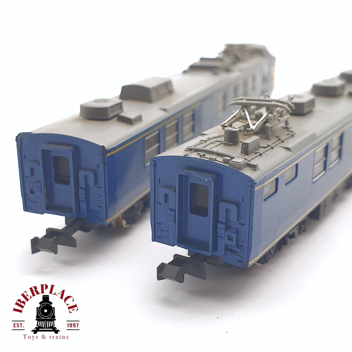 ♻️ 2 mano -  Tomix 92007 locomotora limpia vías J.N.R EC 193 N escala 1:160 TEN03