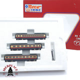 ♻️ 2 mano -  Roco 02168A vagones complementarios BR VT 11.5 N escala 1:160 TEN03