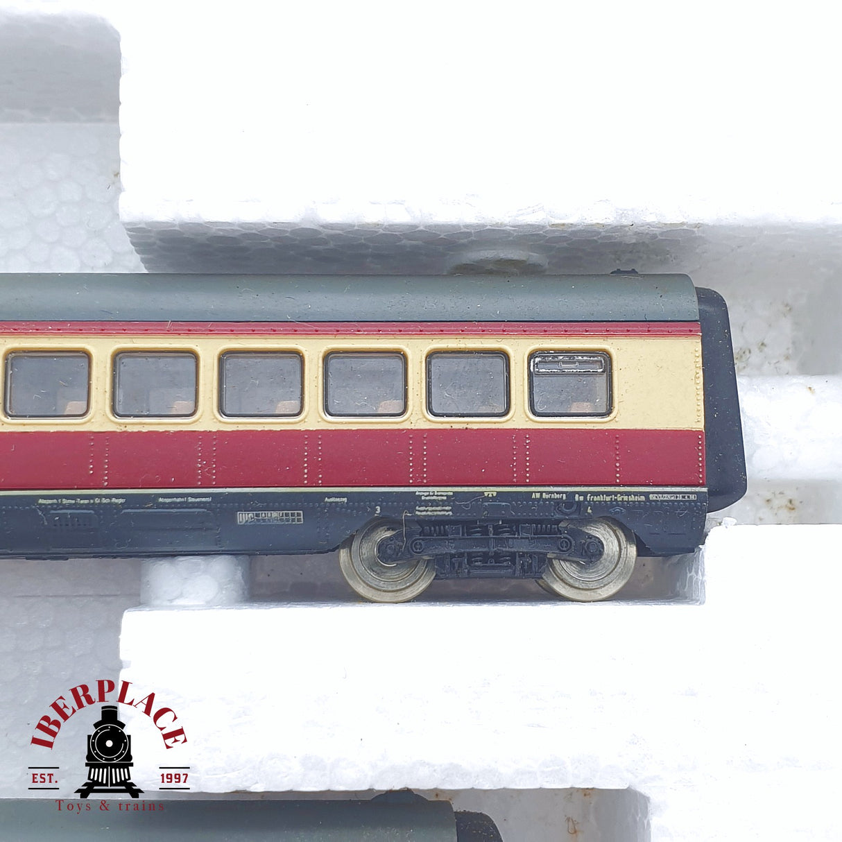 ♻️ 2 mano -  Roco 02168A vagones complementarios BR VT 11.5 N escala 1:160 TEN03