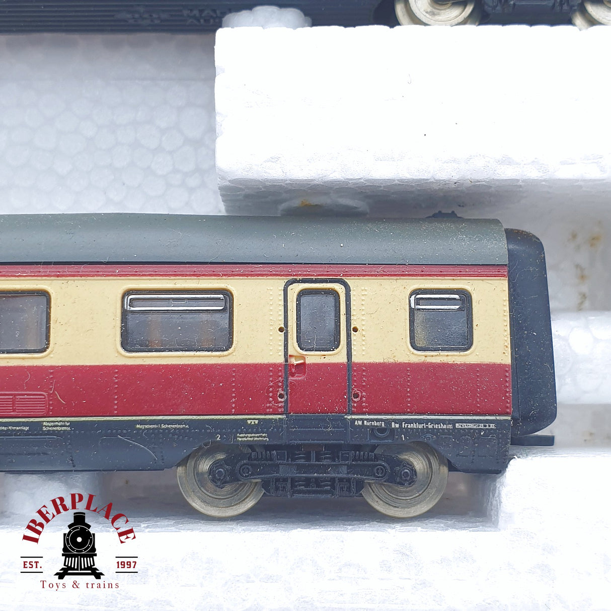 ♻️ 2 mano -  Roco 02168A vagones complementarios BR VT 11.5 N escala 1:160 TEN03