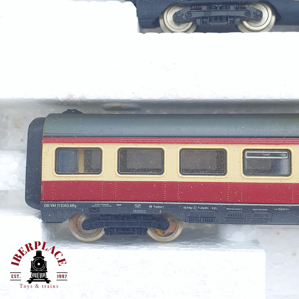 ♻️ 2 mano -  Roco 02168A vagones complementarios BR VT 11.5 N escala 1:160 TEN03