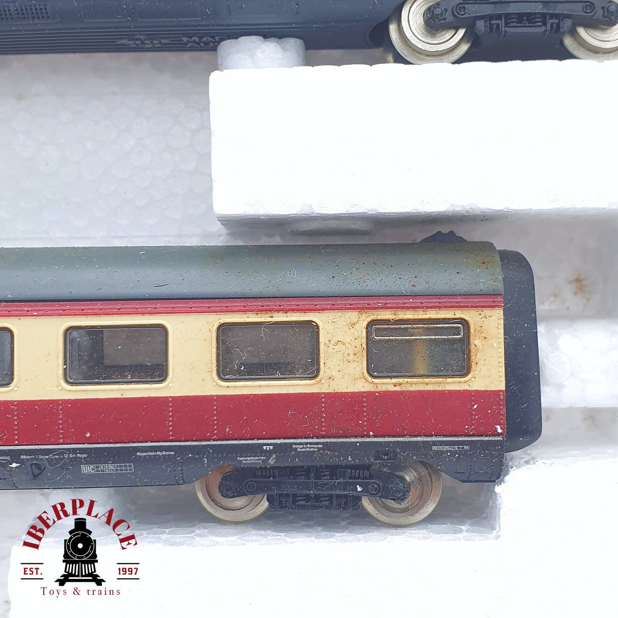 ♻️ 2 mano -  Roco 02168A vagones complementarios BR VT 11.5 N escala 1:160 TEN03